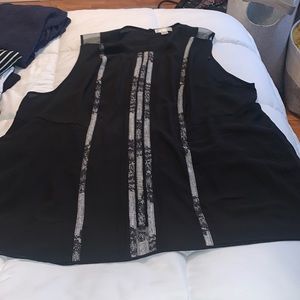 Plus Size Sleeveless Blouse